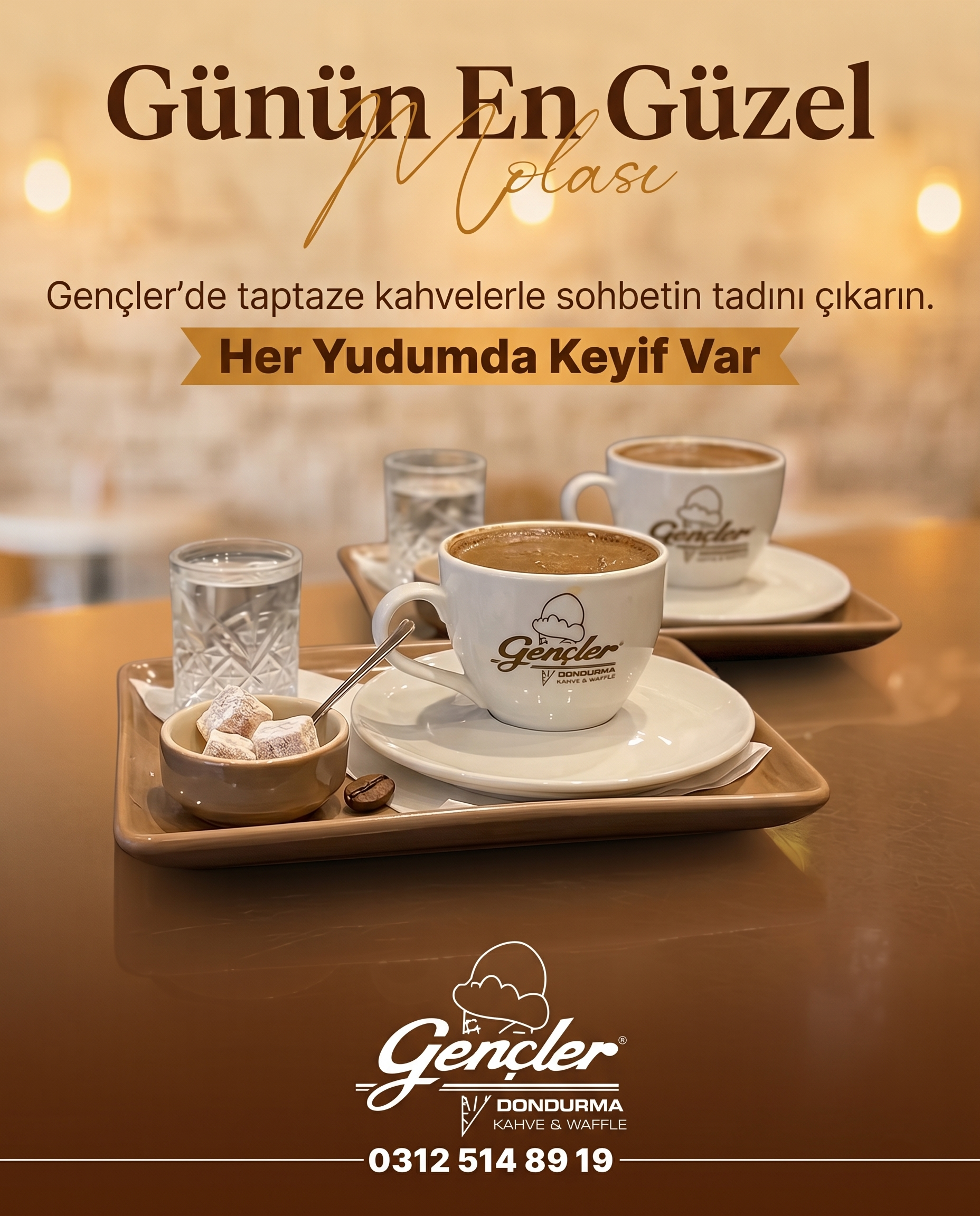 Gençler Dondurma sosyal medya içerik tasarımı — örnek 4